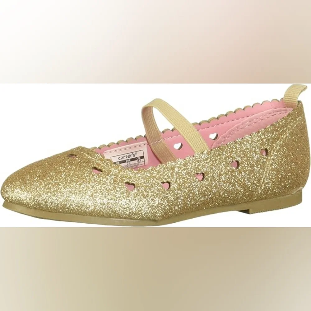 CARTER'S Toddler Ellaria Dress Ballet Flats NWOT